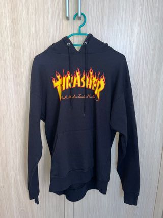 Sudadera Negra Thrasher Talla M