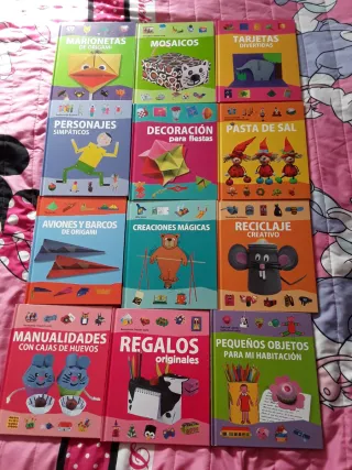 Colección de 12 libros de manualidades