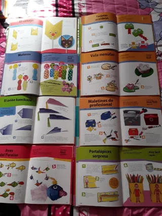 Colección de 12 libros de manualidades