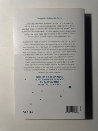 Libro HÁBITOS ATÓMICOS