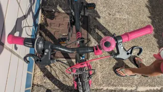 Bicicleta BTWIN 20 Rosa y Negra