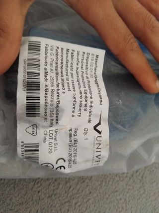 Occhiali da sci blu UNIVET nuovi