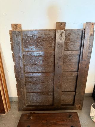 Portón Roble Antiguo para Restaurar