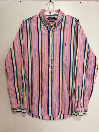 Polo Ralph Lauren Camisa Custom Fit Talla L