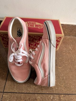 Zapatillas Vans Rosa Talla 38.5