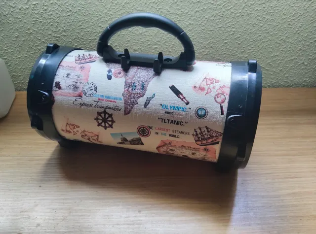 Altavoz Bluetooth Diseño Mapa Mundial