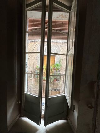 3 Ventanas madera estilo vintage