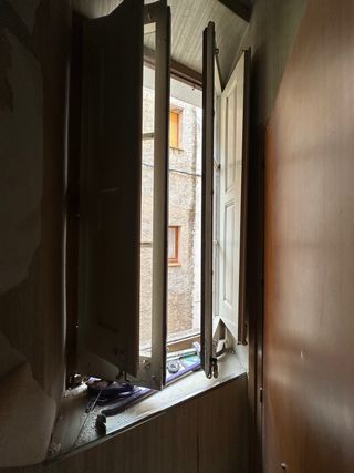 3 Ventanas madera estilo vintage
