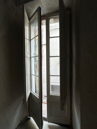 3 Ventanas madera estilo vintage