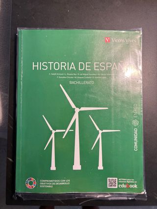 LIBRO HISTORIA DE ESPAÑA 2 bach