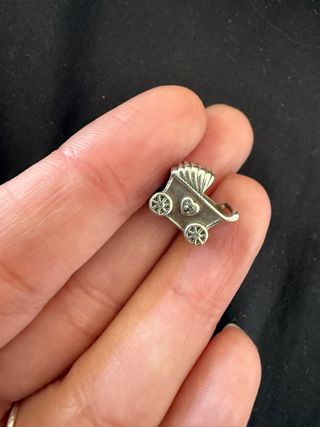 Charm Pandora Carrito Bebé Plata