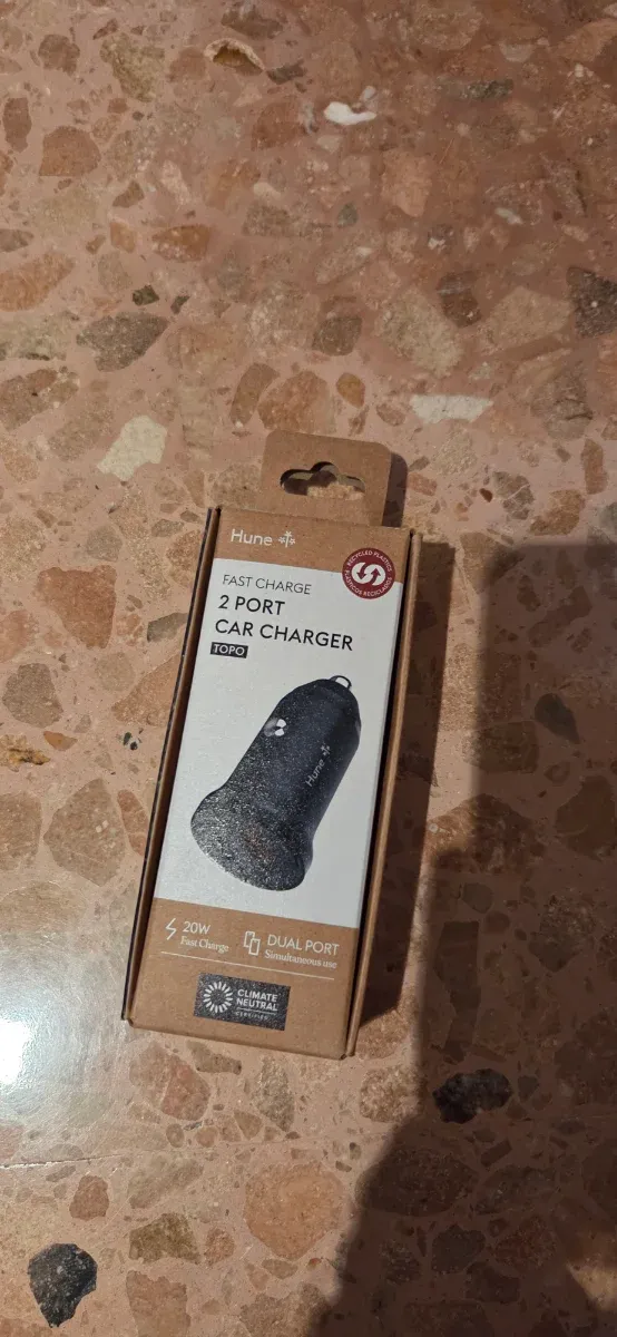 Cargador Coche Hune 2 Puertos USB