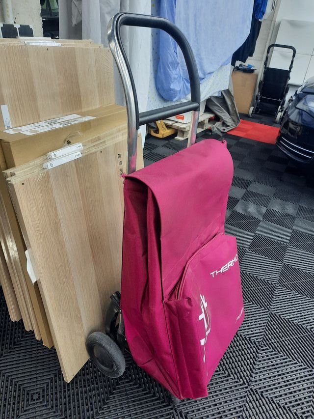 Carro de la compra Rolser THERMO rosa