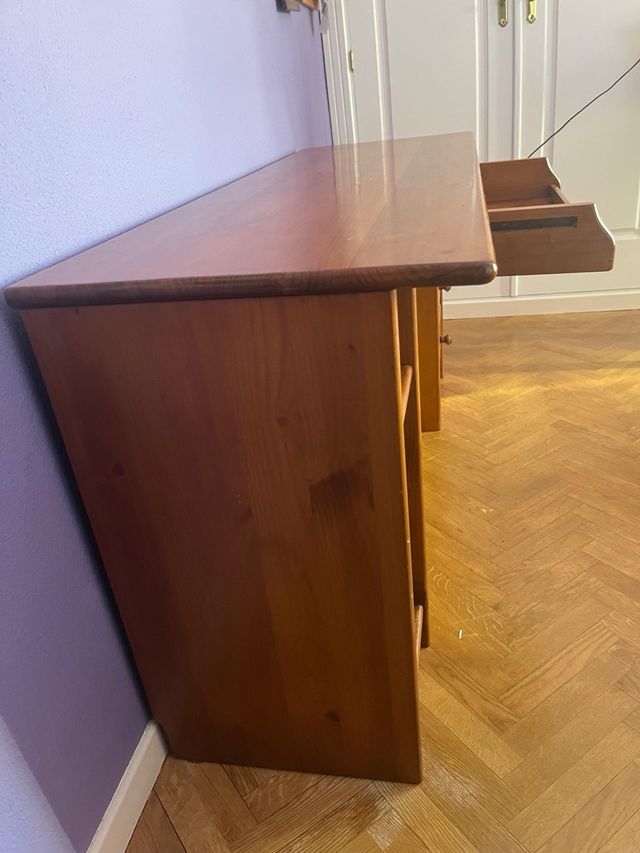 Escritorio Madera Cerezo con Cajones