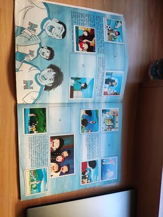 Álbum Cromos Campeones Oliver y Tom