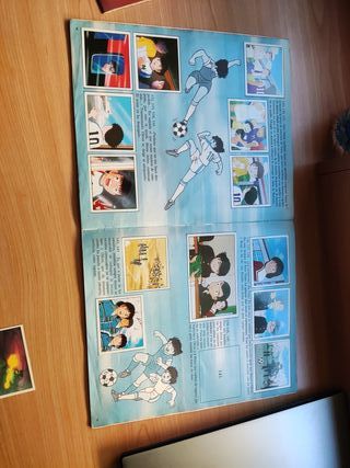 Álbum Cromos Campeones Oliver y Tom