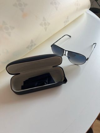 Gafas de sol Carrera Aviador Negro/Azul