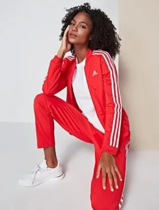 M Chandal Deportivo Adidas Rojo y Blanco
