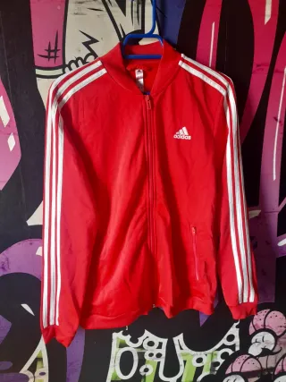 M Chandal Deportivo Adidas Rojo y Blanco
