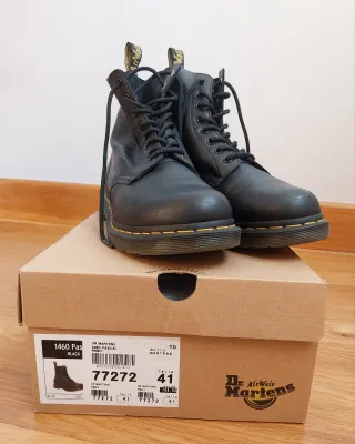 Botas Dr Martens 1460 Pascal Negro Talla 41