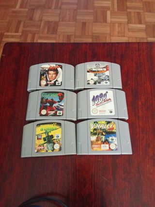 Console Nintendo 64 + 3 controller + 6 giochi