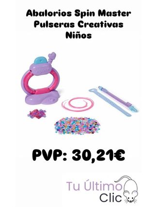 Spin Master Abalorios Pulseras Creativas Niños