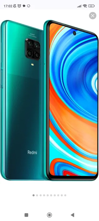 Xiaomi Redmi Note 9 Pro Verde