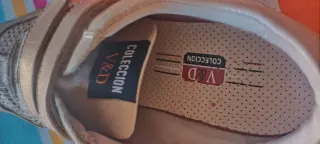 Zapatos con cuña y velcro talla 39