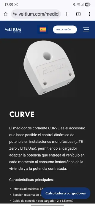 Cargador Veltium Zero Coche Eléctrico 