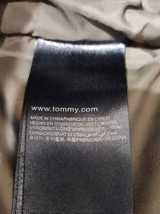 Cazadora Tommy Hilfiger verde hombre