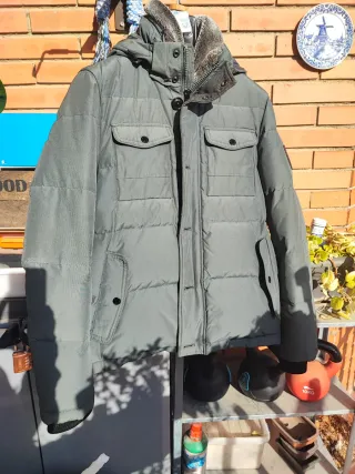 Cazadora Tommy Hilfiger verde hombre