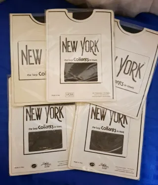 Collant New York Neri Taglia Unica