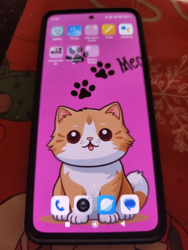 Móvil Xiaomi 12 Lite Negro/Rojo