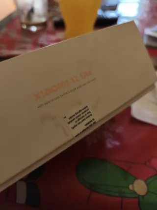 Telefono cellulare Xiaomi 12 Lite nero/rosso