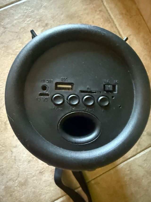 Altavoz Portátil Negro