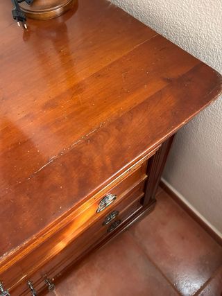 Cómoda madera cerezo macizo