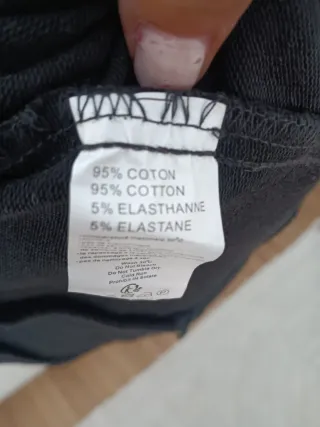 Chaqueta tipo casaca negra talla M