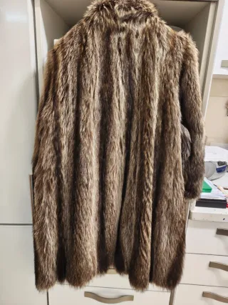 Chaquetón de piel de marmota