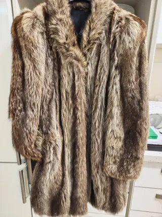 Chaquetón de piel de marmota