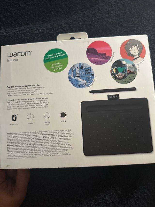 Wacom Intuos Creative Pen Tablet Bluetooth