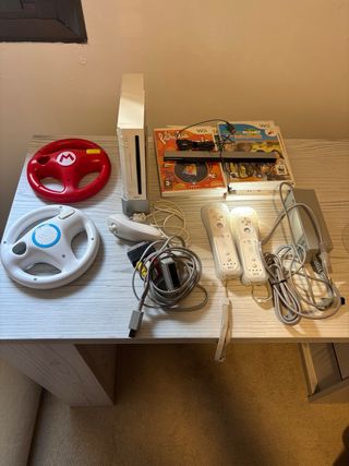 Consola Nintendo Wii con accesorios