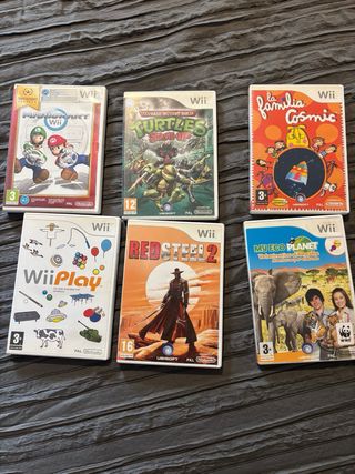 Consola Nintendo Wii con accesorios