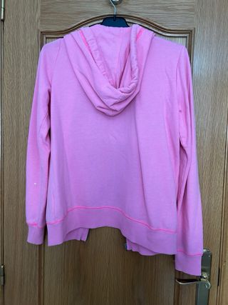 Sudadera Hollister rosa talla M