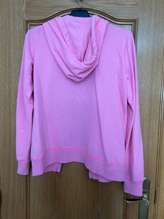 Sudadera Hollister rosa talla M