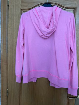 Sudadera Hollister rosa talla M