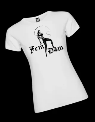 Camiseta CRUEL Fem Dom Talla M