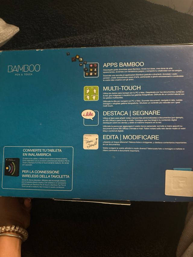 Wacom Bamboo Pen & Touch Tableta Gráfica