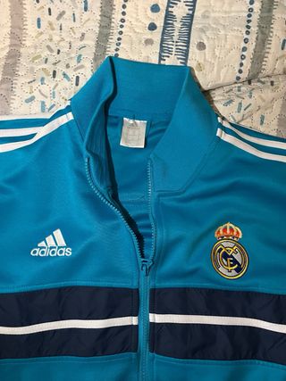 Chaqueta Real Madrid Adidas Azul/Verde