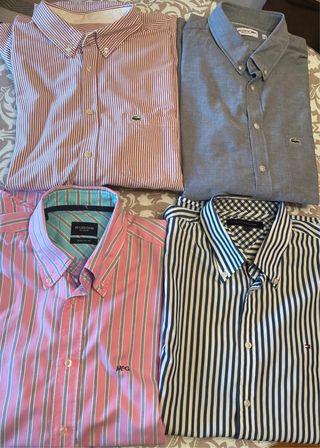 4 camisas primeras marcas!