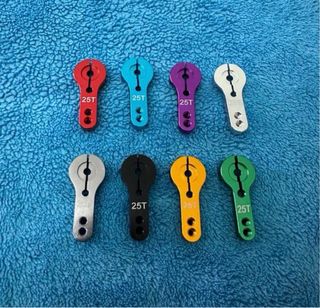 1 Brazos Servo Aluminio 25T Colores